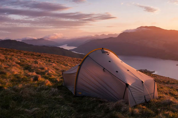 camping on scotland